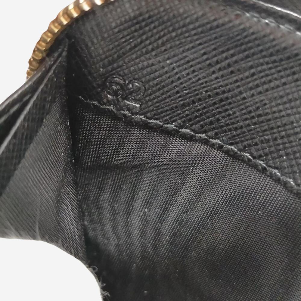 Prada Saffiano Long Wallet Black Leather - Picture 8 of 9